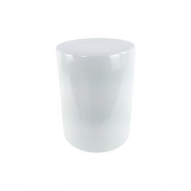 Plain White Ceramic Garden Stool – เก้าอี้เซรามิกสีขาว