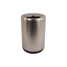 Rose Gold Metallic Trash Can – ถังขยะโลหะสีโรสโกลด์ (L)