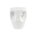 C&C Home White Owl Ceramic Garden Stool - เก้าอี้เซรามิกสีขาวรูปนกฮูก