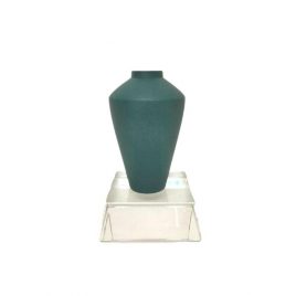 Blue Ceramic Mini Vase With Base – แจกันเซรามิสีนํ้าเงินแต่งบ้าน