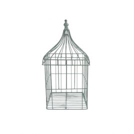 Boho Green Metal Bird Cage (L) – กรงนกแต่งบ้าน