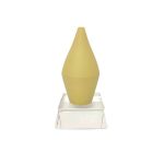 C&C Home Butter Yellow Ceramic Mini Vase with Base - แจกันแต่งบ้าน