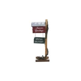 Christmas Post Card Box Stand (S) – กล่องจดหมายสไตล์คริสต์มาส