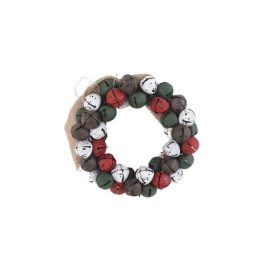 Jingle Bells Holiday Wreath (Colourful) – พวงมาลัยคริสต์มาสแต่งบ้าน