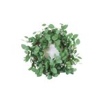 Berries with Leaves Wreath Garland - ต้นไม้ประดิษฐ์สำหรับแต่งบ้าน