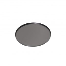 Black Metal Round Tray (S)