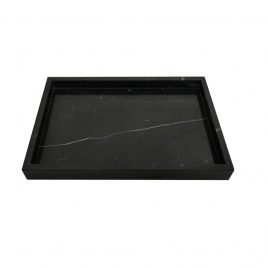 Black Marble Tray (L)