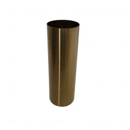 Brushed Gold Vase (L)