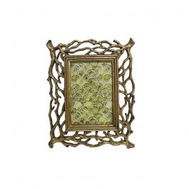 Gold Branch Photo Frame