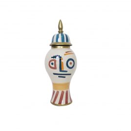 Pablo Ceramic Giner Jar w/ lid (L)