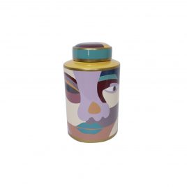 Pablo Ceramic Ginger Jar w/ Lid