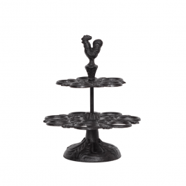 Chicken Cast Iron Egg Holder -ที่วางไข่ไก่เหล็กหล่อ
