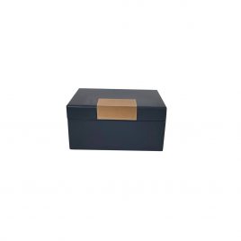 Lacquer Anchor Blue Painted Box (S)/กล่องเพ้นท์แล็กเกอร์ สีน้ำเงิน (S)
