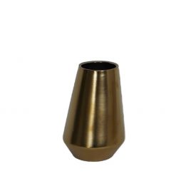 Medallion gold ceramic Vase/แจกันเซรามิกสีทอง