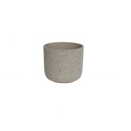Beige Trrazzo Planter (S)/กระถางต้นไม้