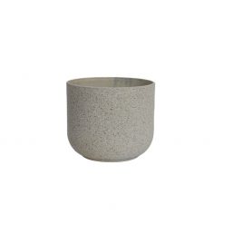 Beige Trrazzo Planter (M)/กระถางต้นไม้
