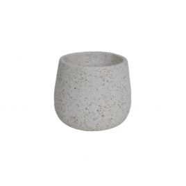 Beige Trrazzo Planter (M)/กระถางต้นไม้