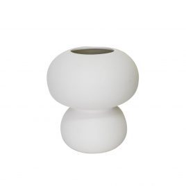 Janpandi White Ceramic Vase แจกันเซรามิกสีขาว