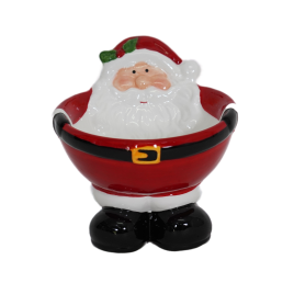 Fat Santa Ceramic Nut Bowl ชามเซรามิกลายแซนตาคลอสอ้วน