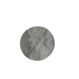 Gray Marble plate จานหินอ่อนสีเทา