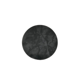 Black Marble plate จานหินอ่อนสีดำ