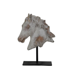 Horse Statue On Iron Base (รูปปั้นม้าบนฐานเหล็ก)