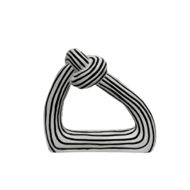 Black & White Resin Knot (L) ปมเรซินขาวดำ