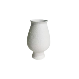 Star Ceramic Vase แจกันเซรามิกสีขาว